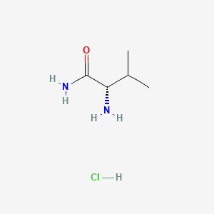 H-Val-NH2.HCl chemical structure (CAS 3014-80-0)