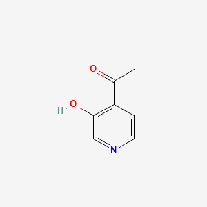 1-(3-Hydroxypyridin-4-yl)ethanone chemical structure (CAS 30152-05-7)