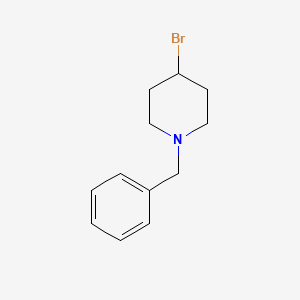 1-Benzyl-4-bromopiperidine chemical structure (CAS 301665-60-1)