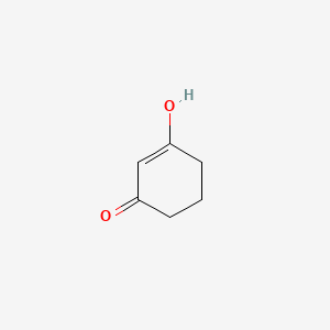 3-Hydroxycyclohex-2-enone chemical structure (CAS 30182-67-3)
