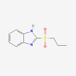 2-(Propylsulfonyl)-1H-benzo[d]imidazole chemical structure (CAS 30192-38-2)