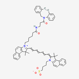 ICG-DBCO chemical structure (CAS 3024705-52-7)