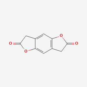 Benzo[1,2-b:4,5-b']difuran-2,6(3H,7H)-dione chemical structure (CAS 30272-74-3)