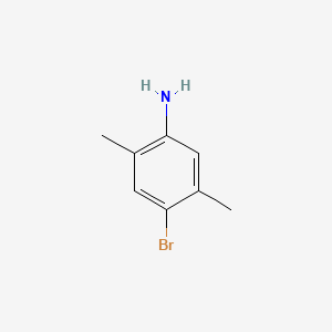 4-Bromo-2,5-dimethylaniline chemical structure (CAS 30273-40-6)