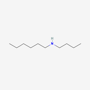 N-Butylhexan-1-amine chemical structure (CAS 30278-08-1)