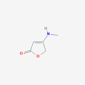 4-(Methylamino)furan-2(5H)-one chemical structure (CAS 30290-18-7)