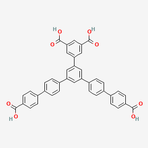 5''-(3,5-Dicarboxyphenyl)-[1,1':4',1'':3'',1''':4''',1''''-quinquephenyl]-4,4''''-dicarboxylic acid chemical structure (CAS 3029263-03-1)