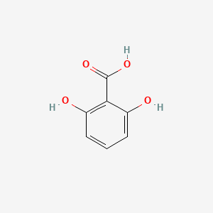 2,6-Dihydroxybenzoic acid chemical structure (CAS 303-07-1)