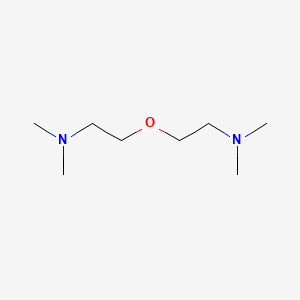 2,2'-Oxybis(N,N-dimethylethanamine) chemical structure (CAS 3033-62-3)