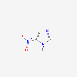5-Nitro-1H-imidazole chemical structure (CAS 3034-38-6)