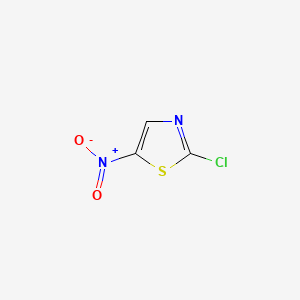 2-Chloro-5-nitrothiazole chemical structure (CAS 3034-47-7)