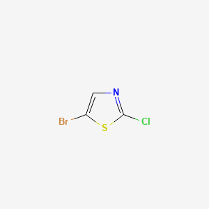 5-Bromo-2-chlorothiazole chemical structure (CAS 3034-56-8)