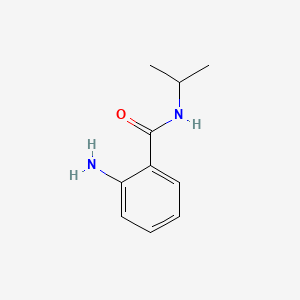 2-Amino-N-isopropylbenzamide chemical structure (CAS 30391-89-0)