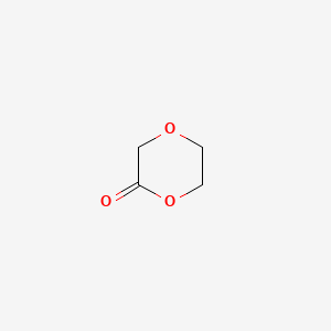 1,4-Dioxan-2-one chemical structure (CAS 3041-16-5)