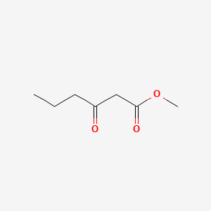 Methyl 3-oxohexanoate chemical structure (CAS 30414-54-1)