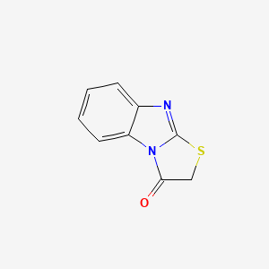 Benzo[4,5]imidazo[2,1-b]thiazol-3(2H)-one chemical structure (CAS 3042-01-1)