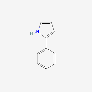 2-Phenyl-1H-pyrrole chemical structure (CAS 3042-22-6)