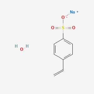 Sodium 4-vinylbenzenesulfonate hydrate chemical structure (CAS 304675-74-9)