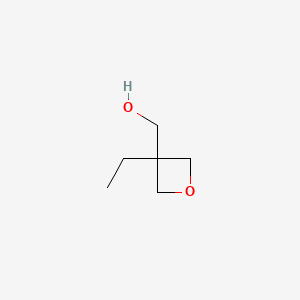 (3-Ethyloxetan-3-yl)methanol chemical structure (CAS 3047-32-3)