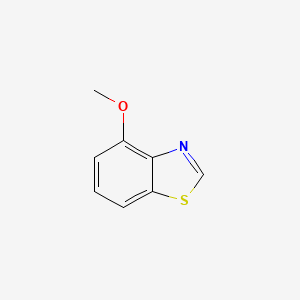 4-Methoxybenzothiazole chemical structure (CAS 3048-46-2)