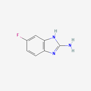 5-Fluoro-1H-benzo[d]imidazol-2-amine chemical structure (CAS 30486-73-8)