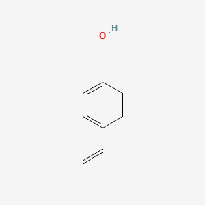 2-(4-Vinylphenyl)propan-2-ol chemical structure (CAS 3049-88-5)
