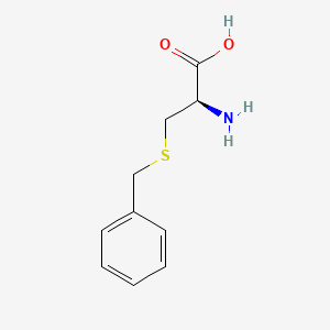 H-Cys(Bzl)-OH chemical structure (CAS 3054-01-1)