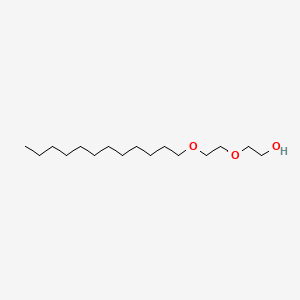 2-(2-(Dodecyloxy)ethoxy)ethanol chemical structure (CAS 3055-93-4)