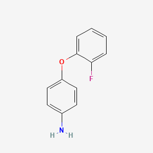4-(2-Fluorophenoxy)aniline chemical structure (CAS 305801-12-1)
