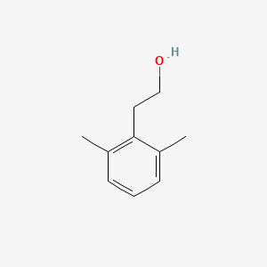 2-(2,6-dimethylphenyl)ethanol chemical structure (CAS 30595-80-3)