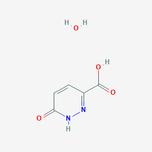 6-Hydroxy-3-pyridazinecarboxylic Acid Monohydrate chemical structure (CAS 306934-80-5)