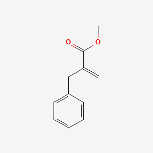 Methyl 2-benzylacrylate chemical structure (CAS 3070-71-1)