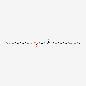 Didodecyl adipate chemical structure (CAS 3072-02-4)