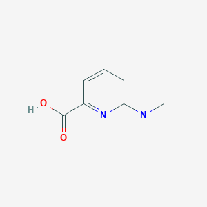 6-(Dimethylamino)picolinic acid chemical structure (CAS 30721-88-1)
