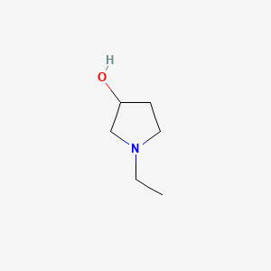 1-Ethylpyrrolidin-3-ol chemical structure (CAS 30727-14-1)