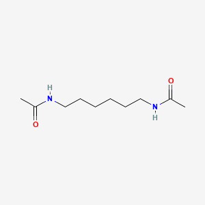 N,N'-(Hexane-1,6-diyl)diacetamide chemical structure (CAS 3073-59-4)