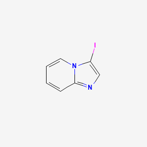3-Iodoimidazo[1,2-a]pyridine chemical structure (CAS 307503-19-1)