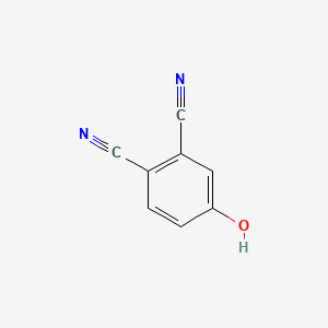 4-Hydroxyphthalonitrile chemical structure (CAS 30757-50-7)