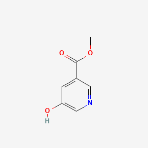 Methyl 5-hydroxynicotinate chemical structure (CAS 30766-22-4)