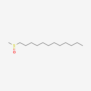 1-(Methylsulfinyl)dodecane chemical structure (CAS 3079-30-9)