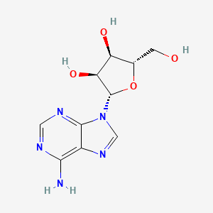 (2S,3S,4R,5S)-2-(6-Amino-9H-purin-9-yl)-5-(hydroxymethyl)tetrahydrofuran-3,4-diol chemical structure (CAS 3080-29-3)