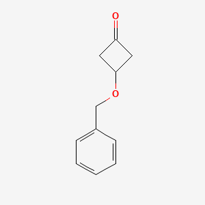 3-(Benzyloxy)cyclobutanone chemical structure (CAS 30830-27-4)