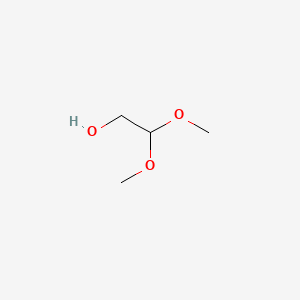 2,2-Dimethoxyethanol chemical structure (CAS 30934-97-5)