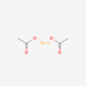 Iron(II) acetate chemical structure (CAS 3094-87-9)