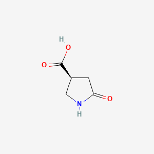 (S)-5-Oxopyrrolidine-3-carboxylic acid chemical structure (CAS 30948-17-5)