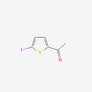 1-(5-Iodothiophen-2-yl)ethanone chemical structure (CAS 30955-94-3)