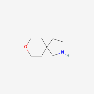 8-Oxa-2-azaspiro[4.5]decane chemical structure (CAS 310-93-0)