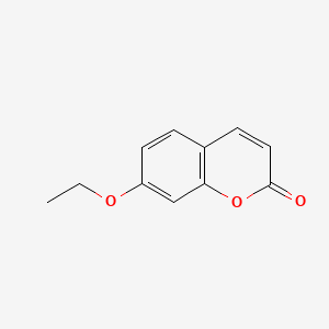 7-Ethoxy-2H-chromen-2-one chemical structure (CAS 31005-02-4)