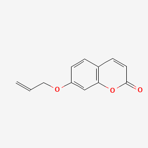 7-Allyloxycoumarin chemical structure (CAS 31005-03-5)