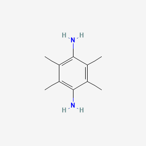 2,3,5,6-Tetramethyl-1,4-phenylenediamine chemical structure (CAS 3102-87-2)